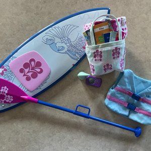 American Girl 2011 Kanani Paddle Board Set